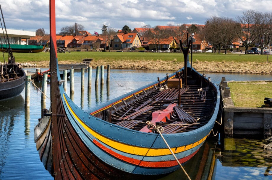 Barco Vikingo en el museo de Roskilde
