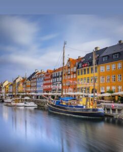 Canal de Nyhavn de Copenhague
